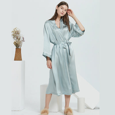 Conjunto de Camisón de Seda para Mujer - Diseño Minimalista