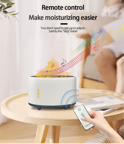 Humidificador Aromático con Llama LED, Control Bluetooth y Difusor 150ml - Image 13