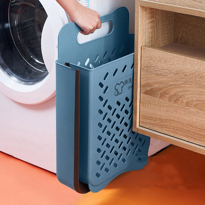 Cesto Plegable para Ropa Sucia Montaje en Pared sin Taladro - Image 13