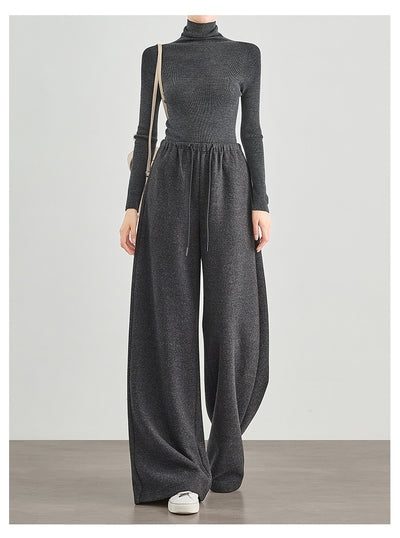 Pantalones de Jogger en Tweed Estampado - Mezcla de Lana Confortable - Image 23