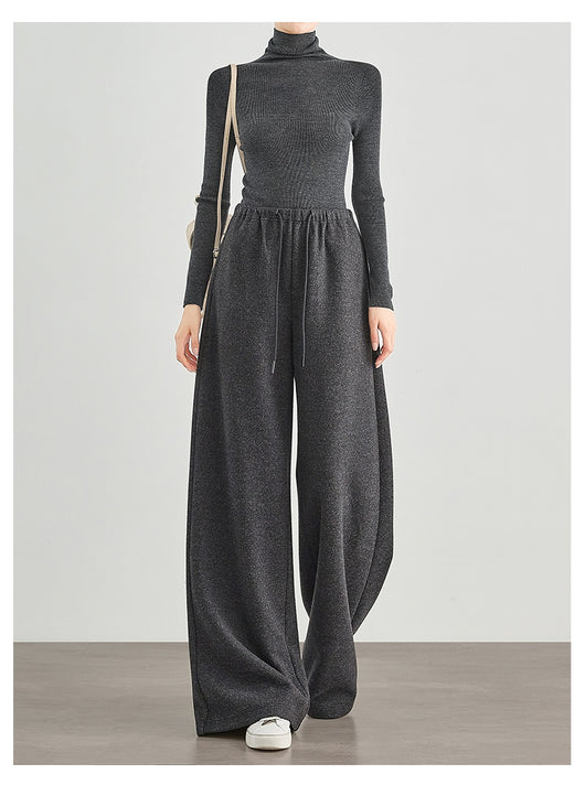 Pantalones de Jogger en Tweed Estampado - Mezcla de Lana Confortable - Image 23