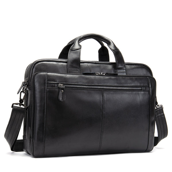 Maletín Ejecutivo de Cuero Genuino para Hombre - Image 3