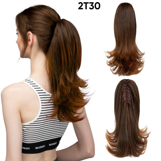 Peluca de Seda Larga con Ondas Suaves para Mujer - Image 9