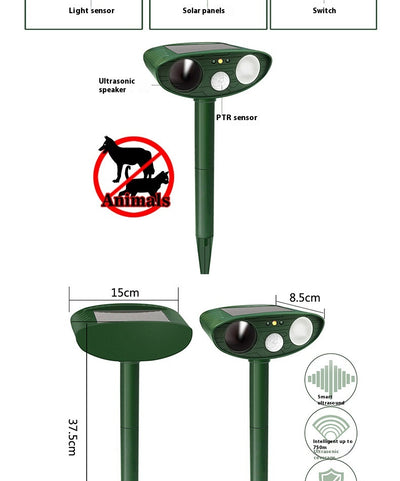 Repelente Solar de Animales con Luz Estroboscópica - Image 9