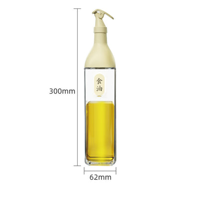 Botella Dispensadora de Aceite y Condimentos Cuadrada con Etiqueta - Image 5