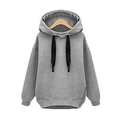 Sudadera Mujer con Capucha Suelta y Manga Larga - Image 20