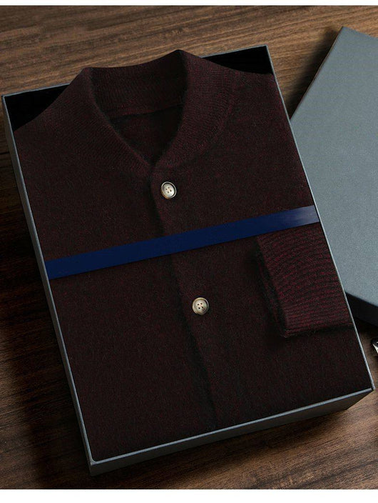 Cardigan Grueso y Cálido para Hombre - Suéter Holgado - Image 17