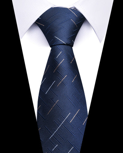 Corbata Ejecutiva a Rayas 8cm - Elegancia Profesional - Image 96