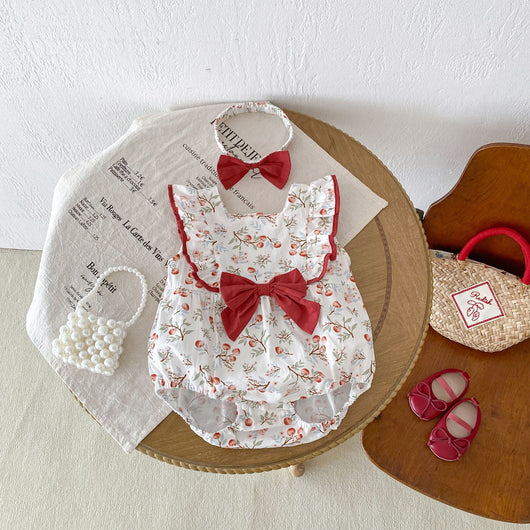 Enterizo Infantil sin Mangas Estilo Pastoral para Niña - Image 30