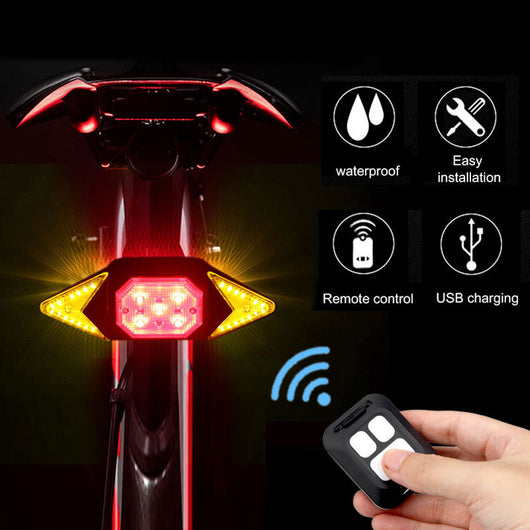 Luz Direccional USB Recargable para Bicicleta - Image 9