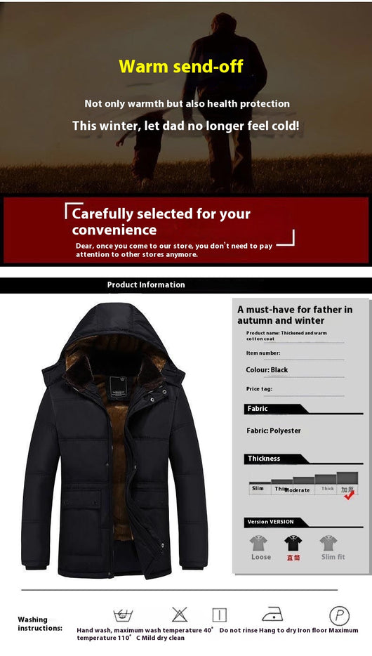 Chaqueta Acolchada de Algodón para Hombre Adulto - Image 12