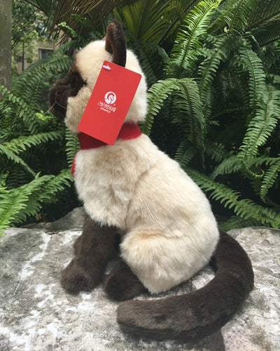 Peluche Gato Siamés Realista - Juguete de Simulación - Image 5