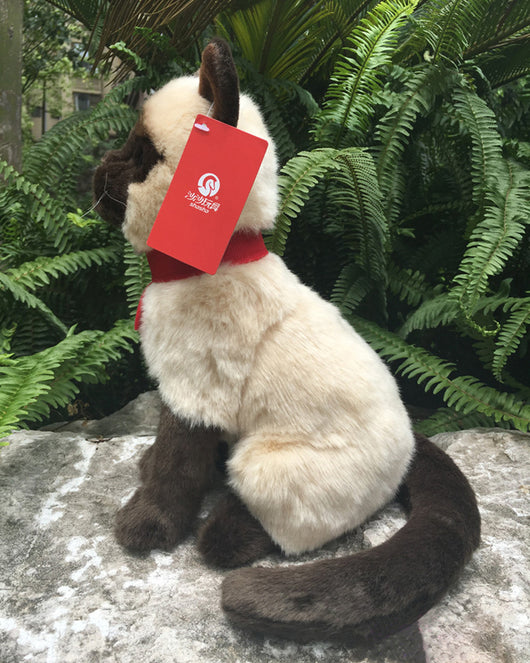 Peluche Gato Siamés Realista - Juguete de Simulación - Image 5