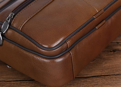 Bolsa de Cuero para Hombre Crossbody Casual y Elegante - Image 26