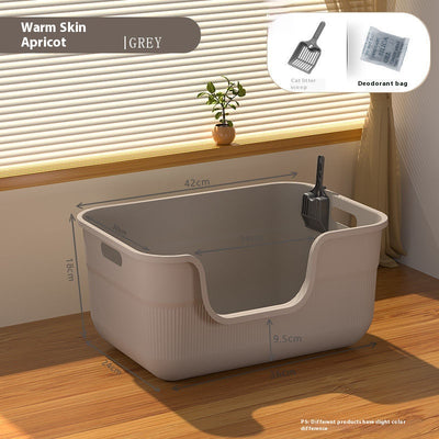 Arenero Felino Extragrande Semi-Cerrado Resistente al Agua - Image 13