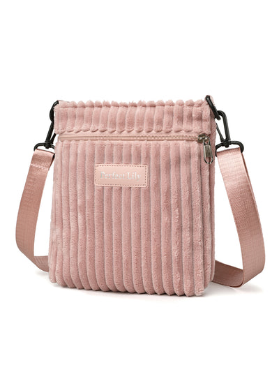 Bolsa Mensajero de Pana para Mujer - Estilo Casual y Funcional - Image 25