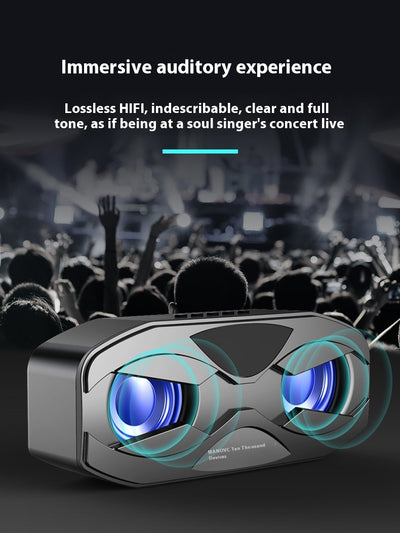 Parlante Bluetooth con Luces LED y Subwoofer Compacto - Image 14