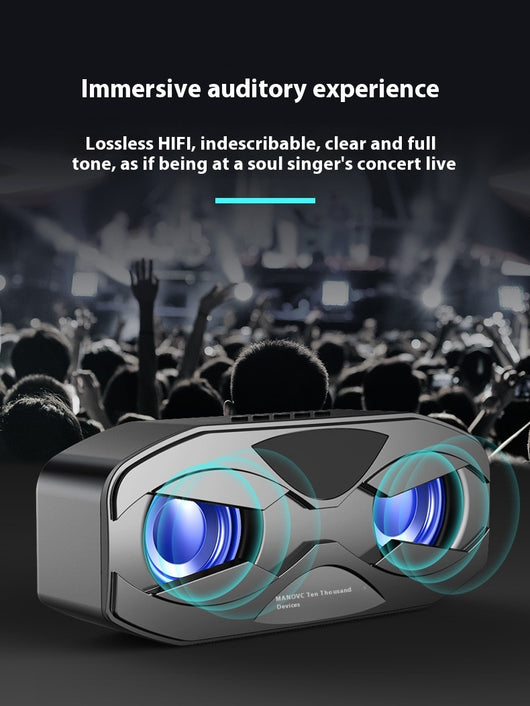 Parlante Bluetooth con Luces LED y Subwoofer Compacto - Image 14