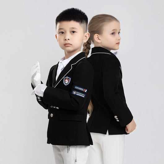 Remera Infantil Caballero de Algodón Elástico Tejido