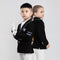 Remera Infantil Caballero de Algodón Elástico Tejido