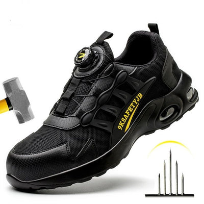 Zapatos de Seguridad Respirable Antiimpacto y Antipunción para Hombre - Image 5