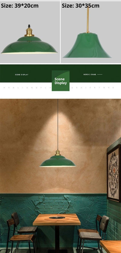Lámpara Colgante Industrial Estilo Americano de Diseño Creativo - Image 20