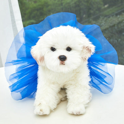 Falda Tutú de Gasa para Mascotas - Diseño Elegante con Hilo de Seda Brillante - Image 13