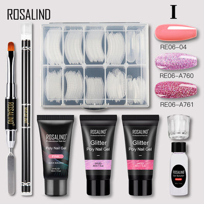 Kit de Extensión de Uñas en Gel Líquido Modelador Rápido 30ML - 3 Piezas - Image 9