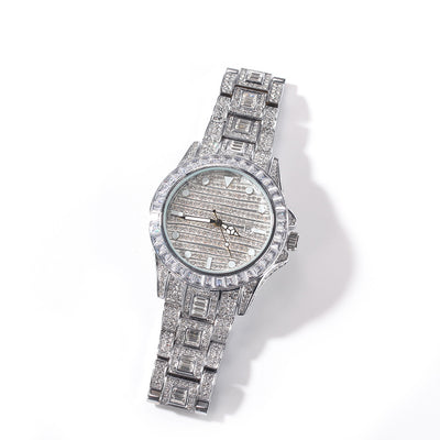 Reloj de Cuarzo Mariposa Diamante con Doble Botón - Image 9