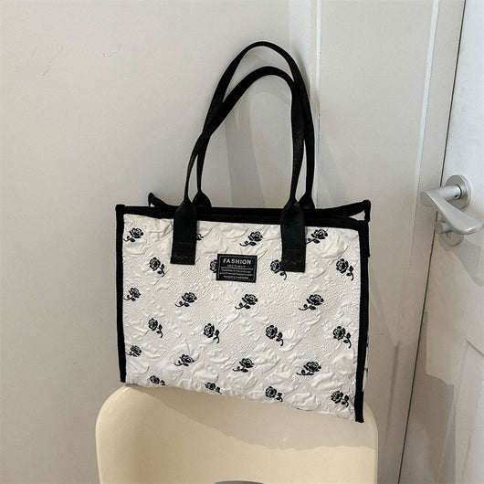 Bolso de Lona Bordado para el Hombro - Colección Verano - Image 12