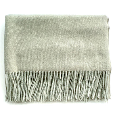 Bufanda de Cachemira Artificial con Borlas - Abrigo Cálido para Otoño e Invierno - Image 54