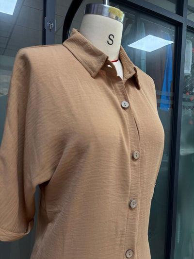 Blusa Casual de Cuello Vuelto para Mujer - Image 22