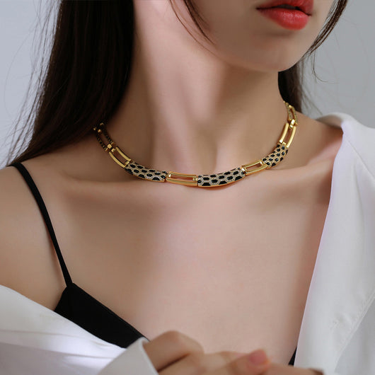 Juego de Aretes y Collar de Diamantes Estilo Coreano - Image 17