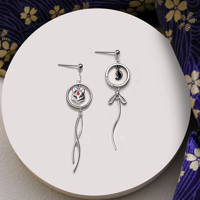 Aretes de Plata Temperamento Clásico Aguja Fina - Image 11