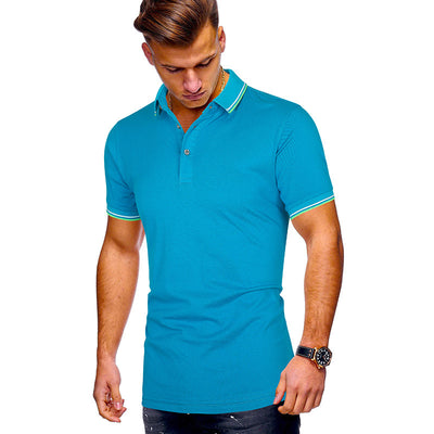 Playera de Rayas Multicolor con Costuras de Contraste - Image 13
