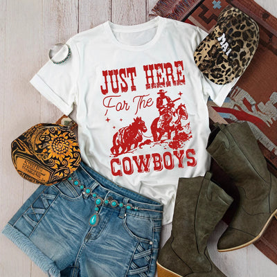Camiseta Western Retro Denim para Conciertos Country - Image 4