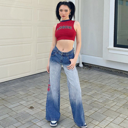 Jeans Skinny Retro Degradado Lavado Mujer - Image 6