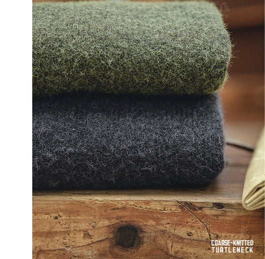 Suéter Cuello Alto de Mohair Sintético Grueso y Cálido para Hombre - Image 3