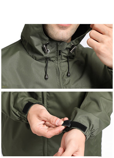 Chaqueta Deportiva Impermeable para Hombre con Capucha - Image 17