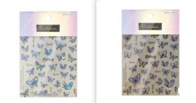 Stickers de Uñas 5D con Mariposas en Relieve - Adhesivos Impermeables y Duraderos - Image 8