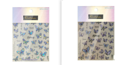 Stickers de Uñas 5D con Mariposas en Relieve - Adhesivos Impermeables y Duraderos - Image 8