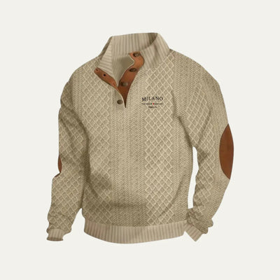 Suéter Jacquard Tejido para Hombre - Otoño e Invierno - Image 3