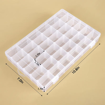 Caja Organizadora de 36 Compartimentos para Abalorios y Manualidades - Image 5