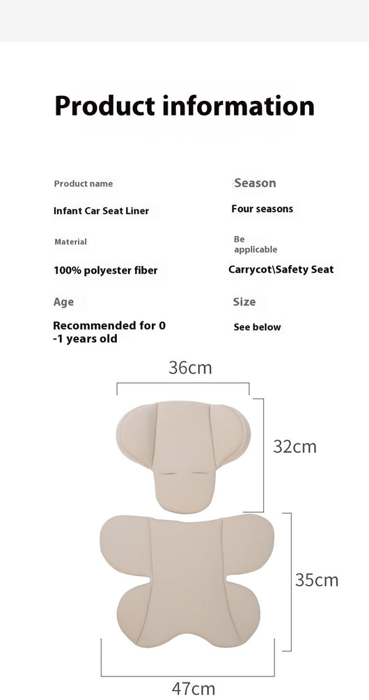 Cojín de Seguridad con Soporte Lumbar para Asiento Infantil - Image 11