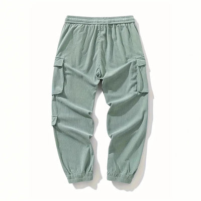Pantalones de Trabajo Corduroy Talla Grande con Ajuste en Tobillo - Image 4
