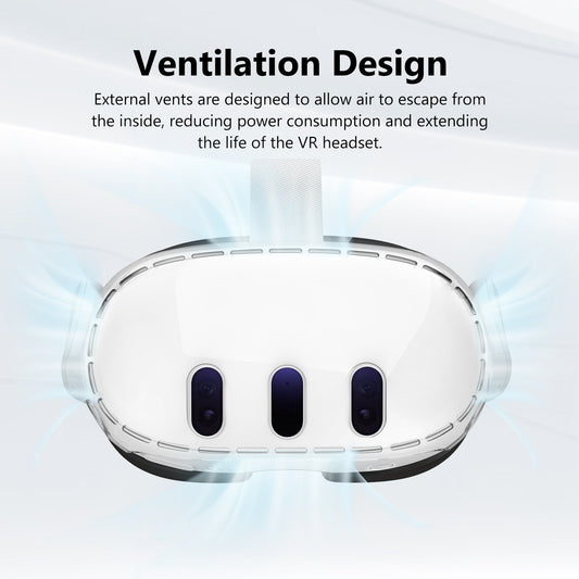 Funda Protectora de PC Transparente para Gafas VR - Resistente a Caídas y Rayones - Image 2