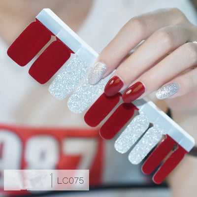 Calcomanías de Uñas Degradado Color Puro - Seguras para Embarazadas y Niños - Image 10