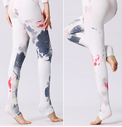 Pantalones de yoga cintura alta estampados para mujer - Diseño europeo y americano - Image 12