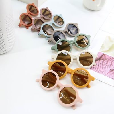 Gafas de Sol Redondas Infantiles con Protección UV - Image 24