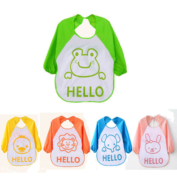 Babero Protector Impermeable para Bebés y Niños Pequeños